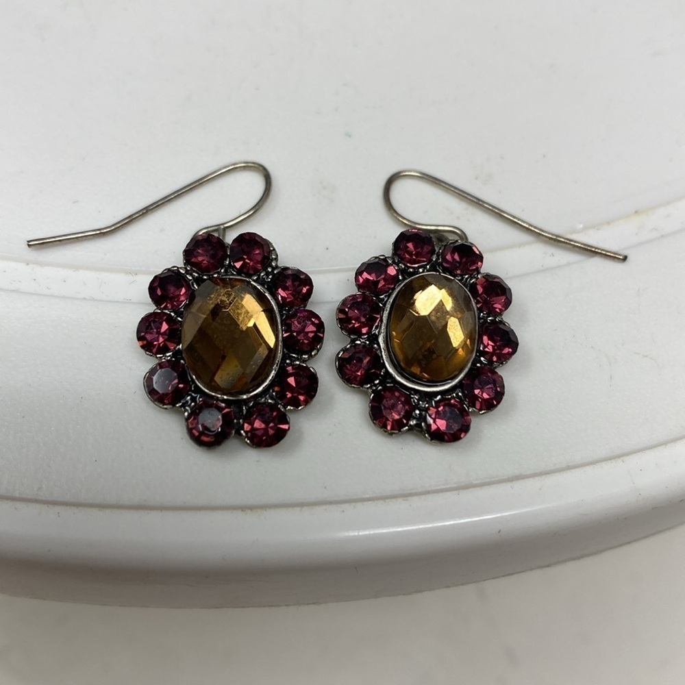 Rhinestone Necklace and Earrings - Picture 11 of 14